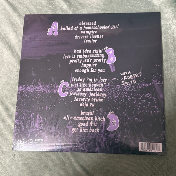 Olivia Rodrigo Live from Glastonbury Vinyl Record - Picture 3 of 3